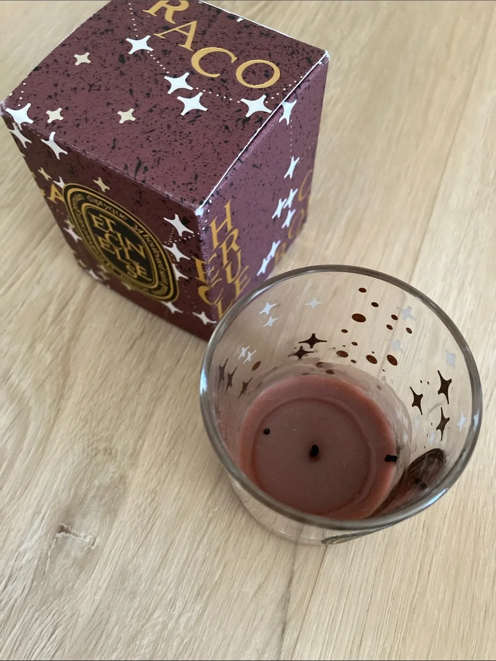 Diptyque Etincelles 70g mini glass jar